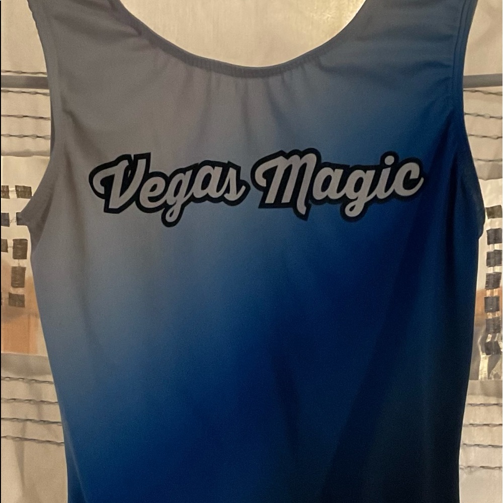 GK Vegas Magic Gymnastics Leotard Adult Medium.